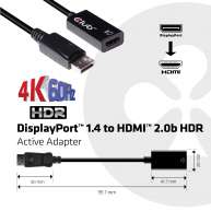 DisplayPort 1.4 auf HDMI 2.0b HDR Aktiver Adapter